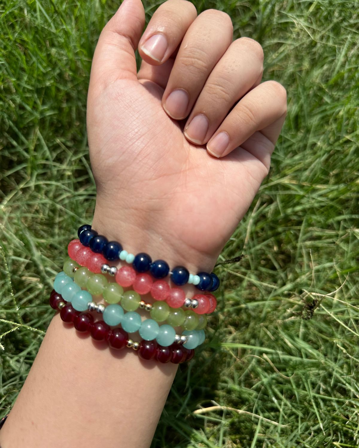 Pearl Harmony Set (5 Bracelets)