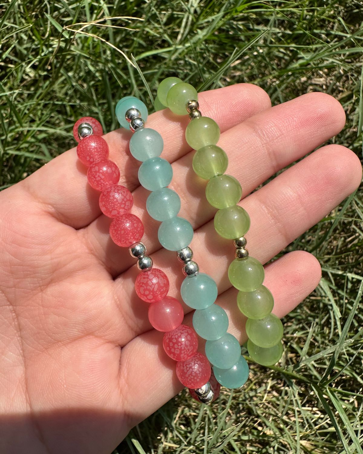 Pearl Bloom Bracelet Set